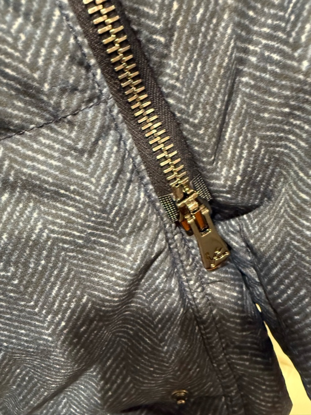 Isaia men’s blue down jacket - Picture 3 of 8
